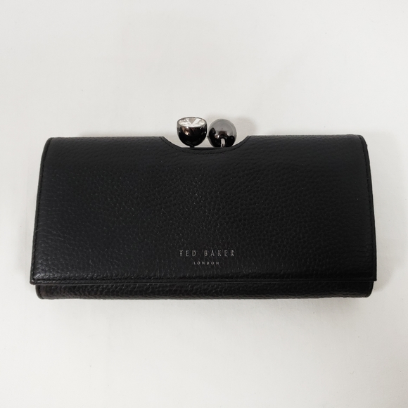 Ted Baker Handbags - Ted Baker Crystal Bobble Manitee Wallet - Black